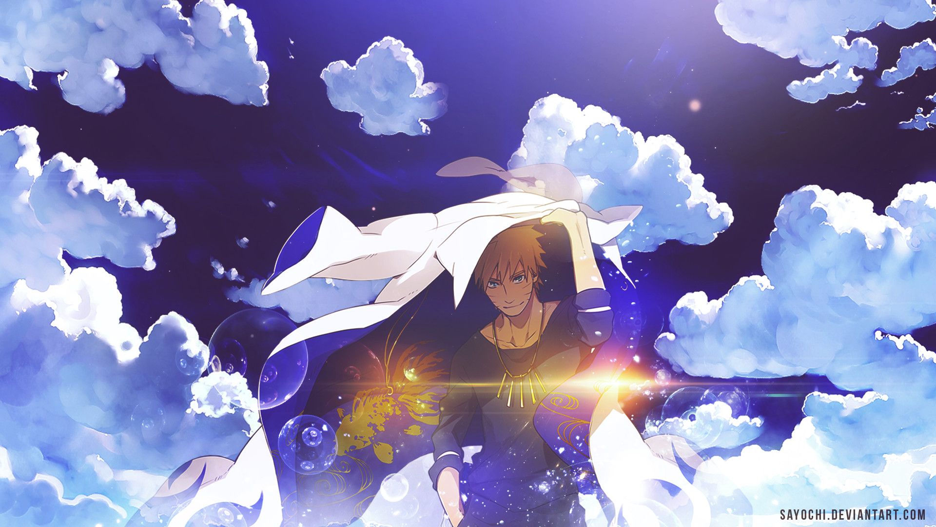 Naruto Hokage mantello cielo, 1920x1080 Full HD, Desktop