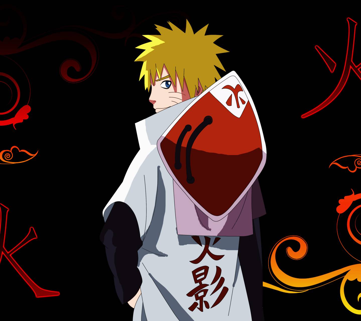Naruto Hokage mantello bianco, 1439x1280 HD, Desktop