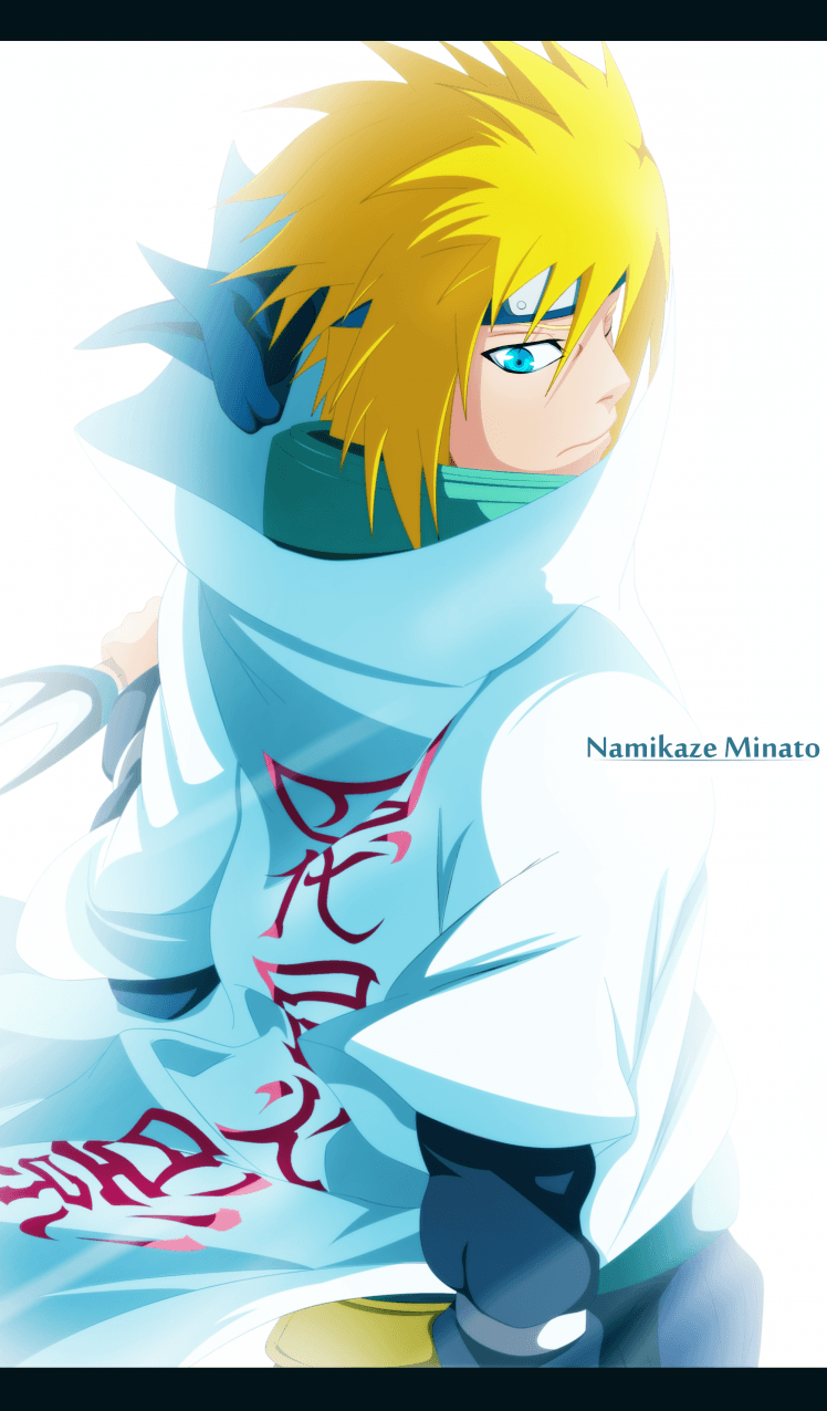 Namikaze Minato, Quarto Hokage, Naruto, 748x1276 Full HD Verticale, iPhone