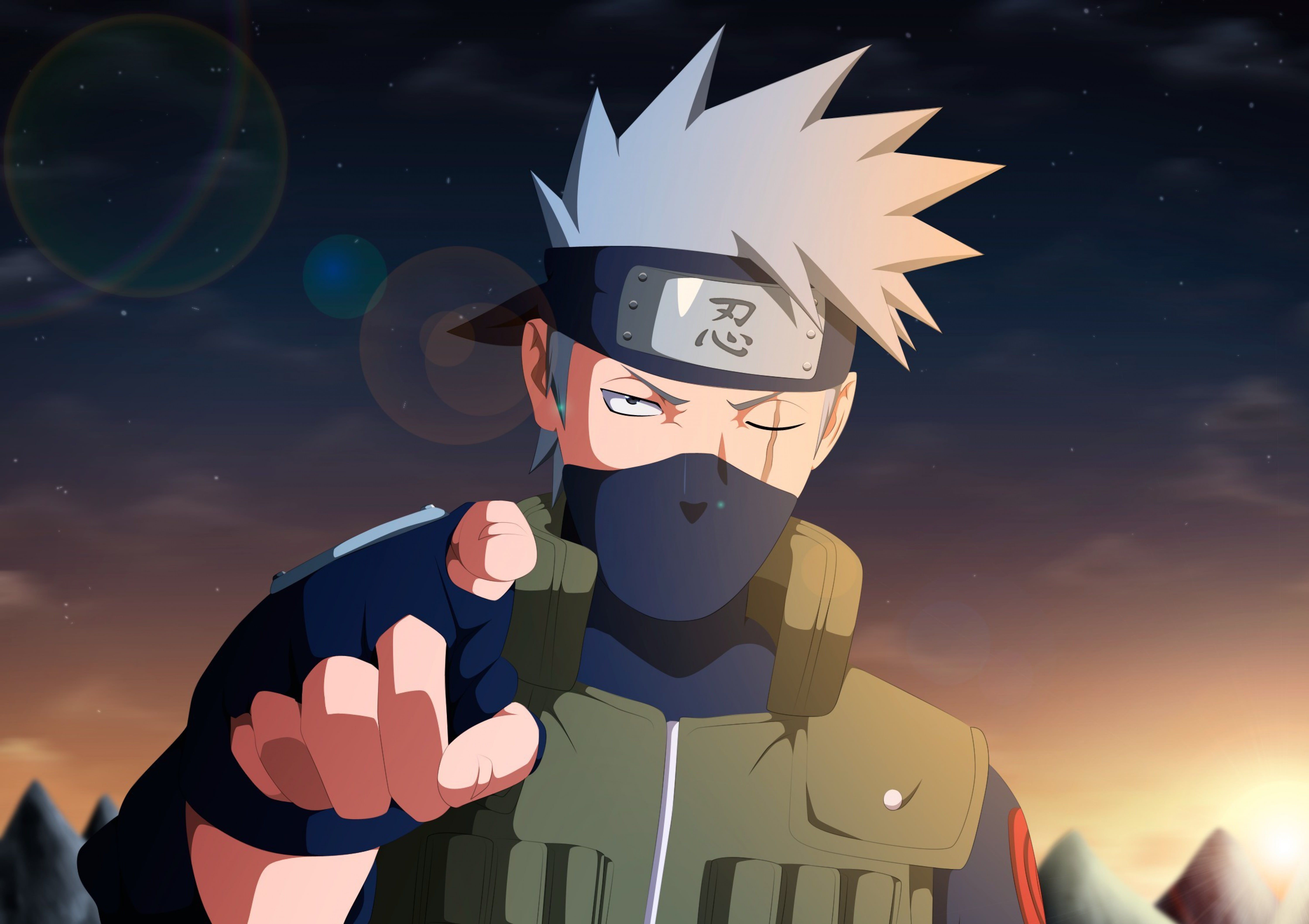 Kakashi Hatake, Naruto, ninja, 6000x4236 4K, Desktop 4K