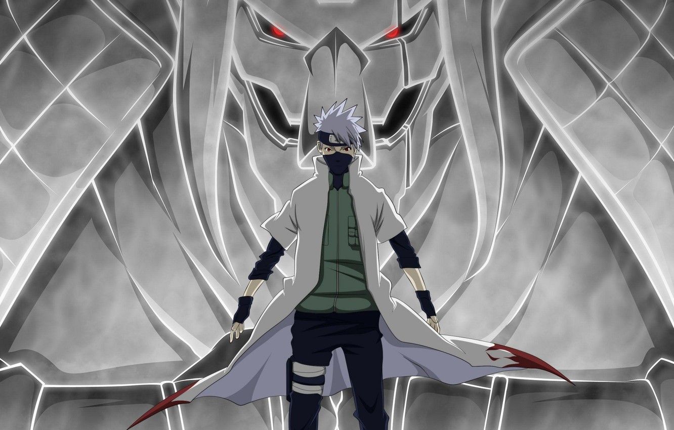 Kakashi Hatake, Naruto anime, 1332x850 720p, PC