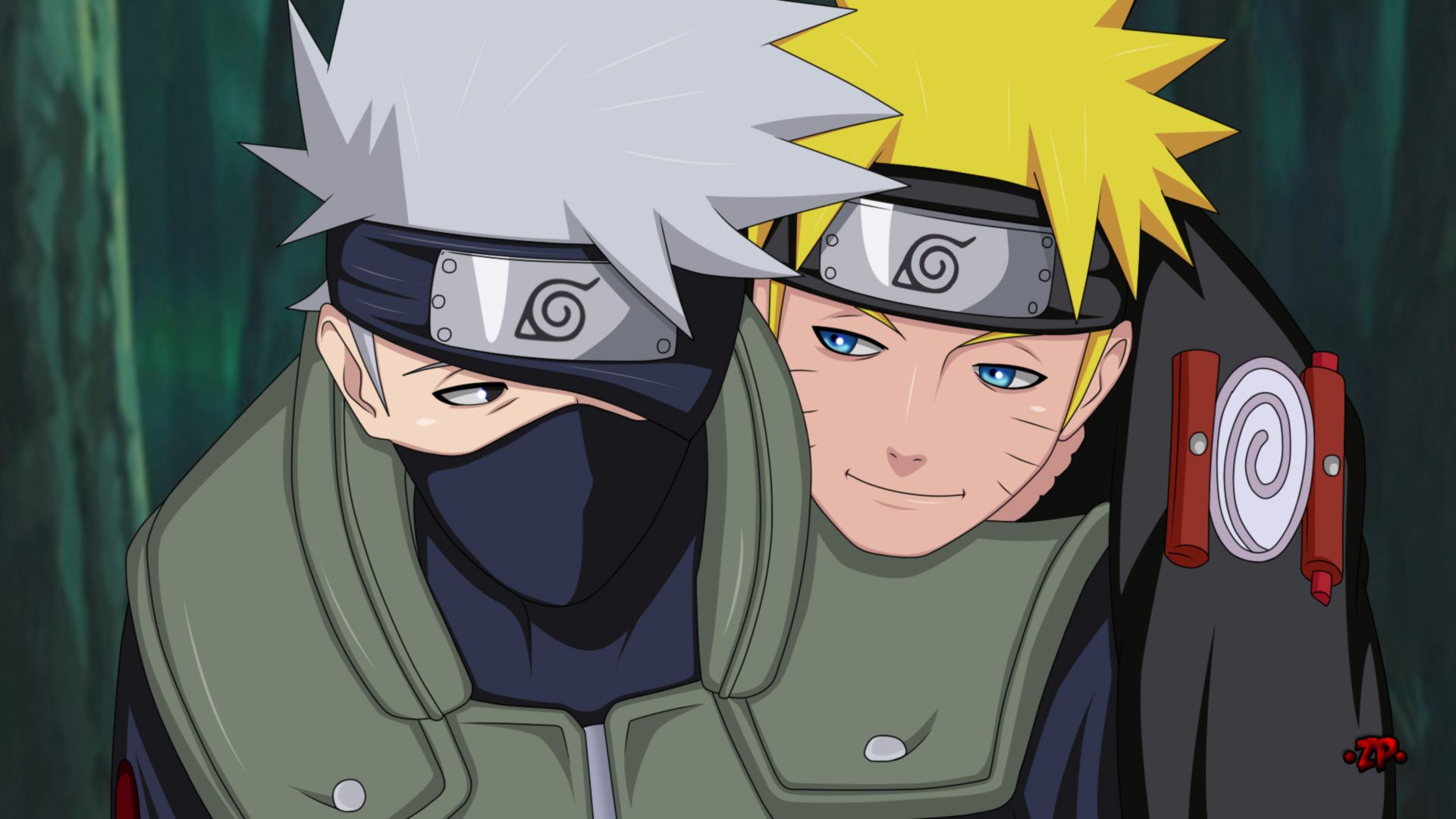 Kakashi e Naruto anime, 1920x1080 Full HD, PC Desktop