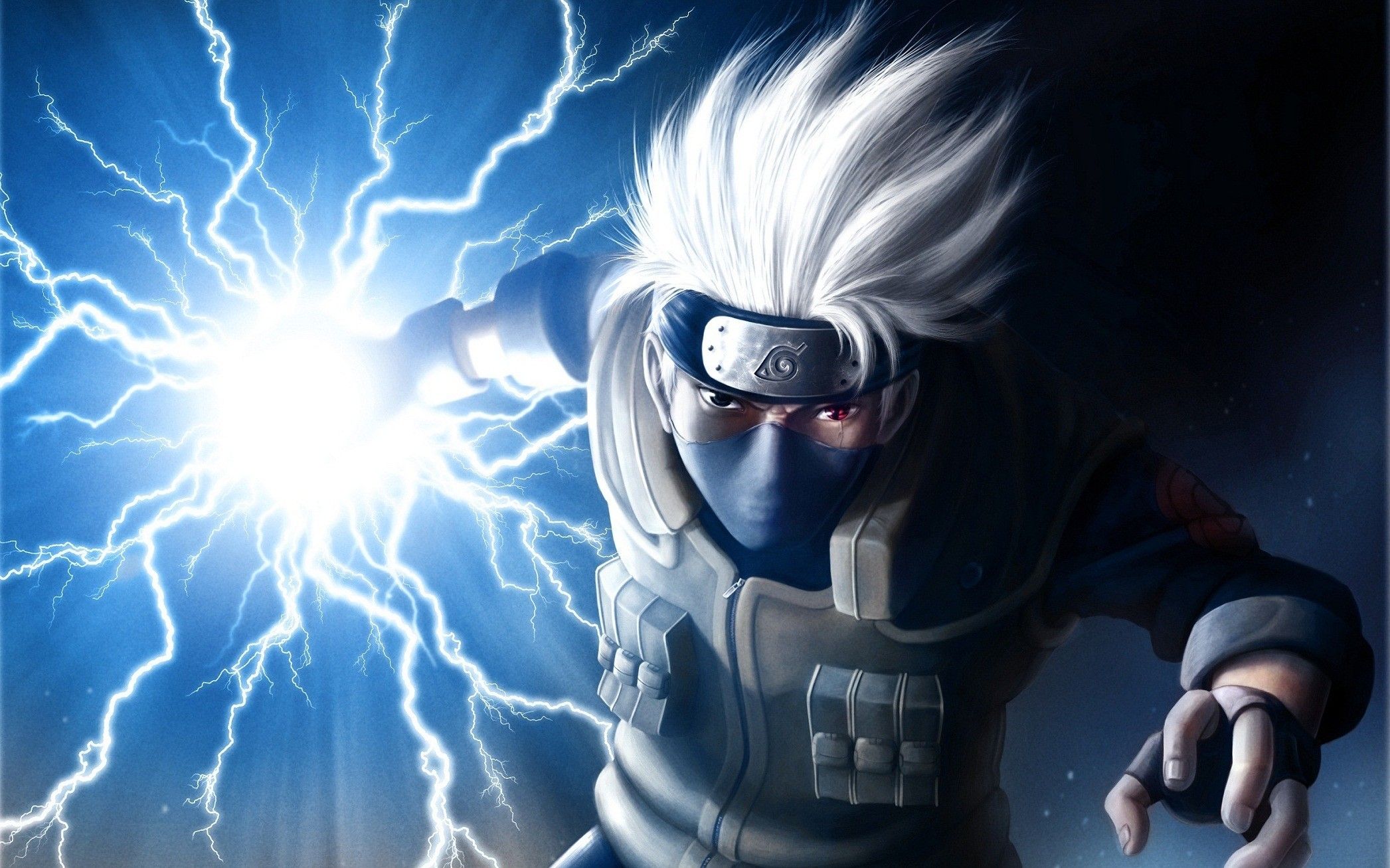 Kakashi Hatake Naruto fulmine, ninja copiatore, 2093x1307 Hi-Res, Desktop