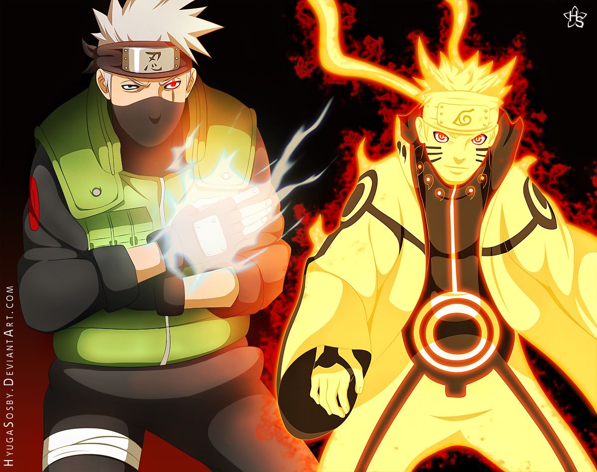 Kakashi e Naruto modalità sage, 1200x950 HD, Acer Nitro