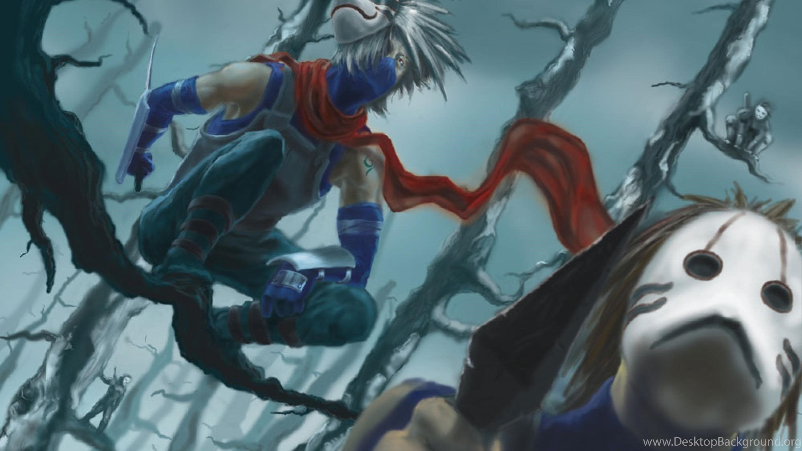 Kakashi Anbu maschera Naruto, 2560x1440 QHD, Laptop