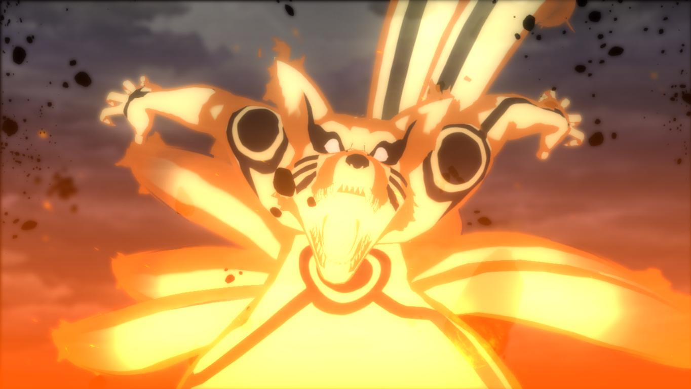 Naruto Kurama volpe demone, 1364x768 HD, Desktop