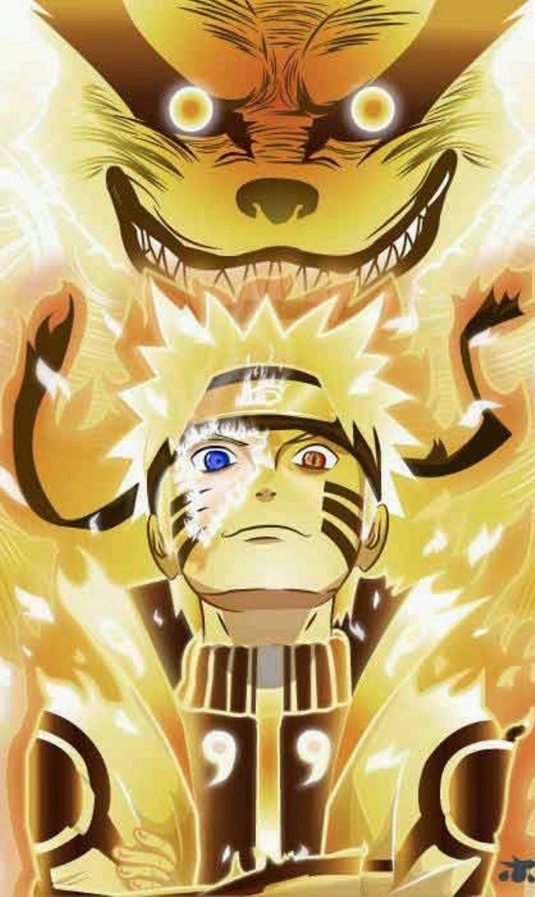 Naruto modalità Kurama Kyuubi, 764x1280 Full HD Verticale, Realme
