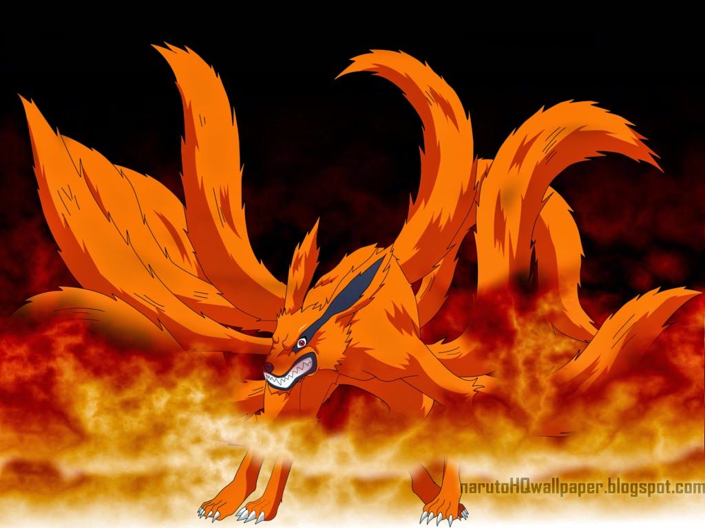 Kurama Kyuubi volpe nove code, 1024x768 HD, Laptop