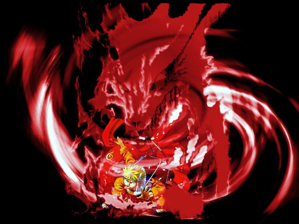 Naruto Kurama volpe rossa, 1024x768 HD, Desktop