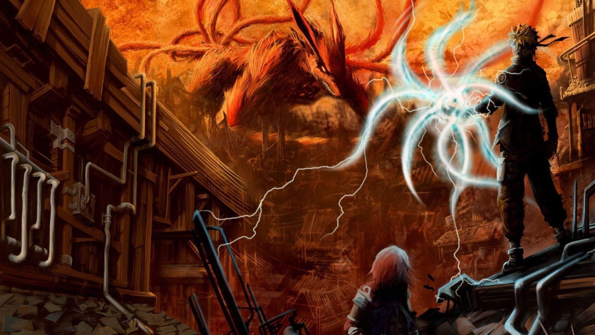 Naruto Kurama volpe demoniaca, 1920x1080 Full HD 1080p, PC