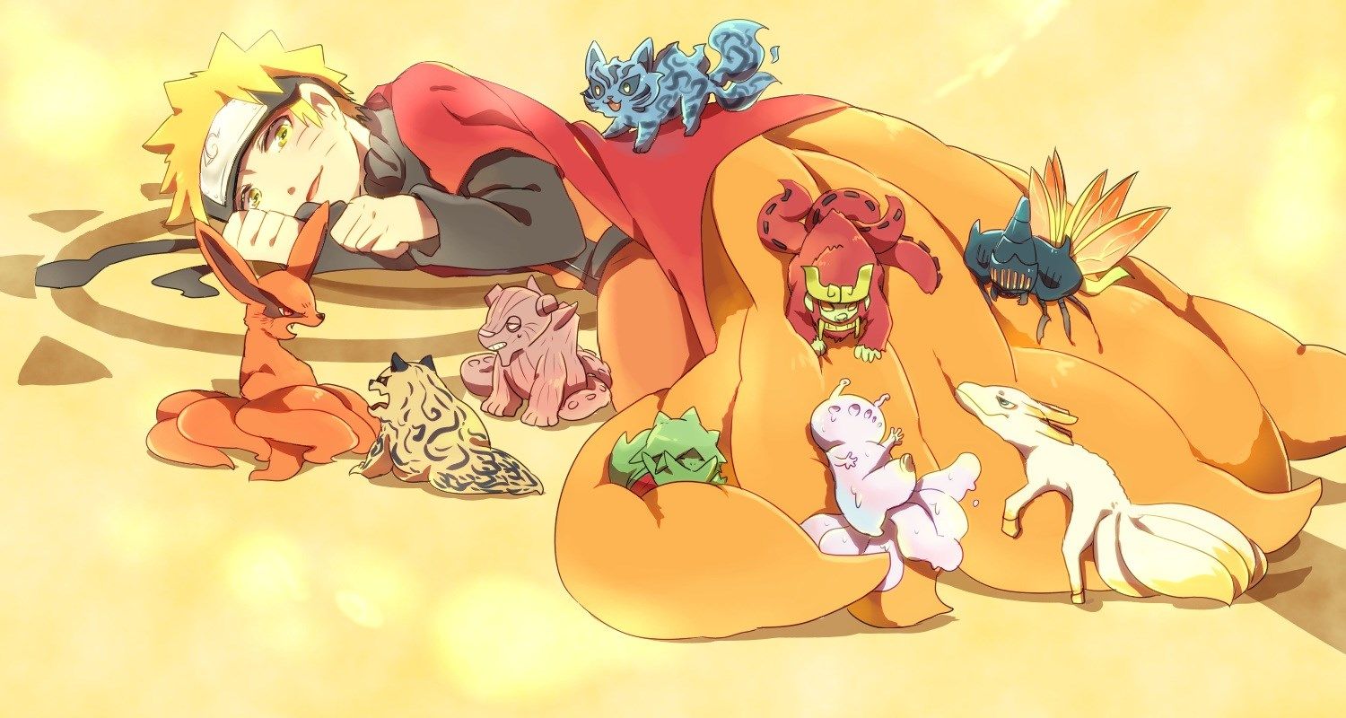 Naruto e Kurama scontro energia, ninja, 2560x1440 1440p, Desktop