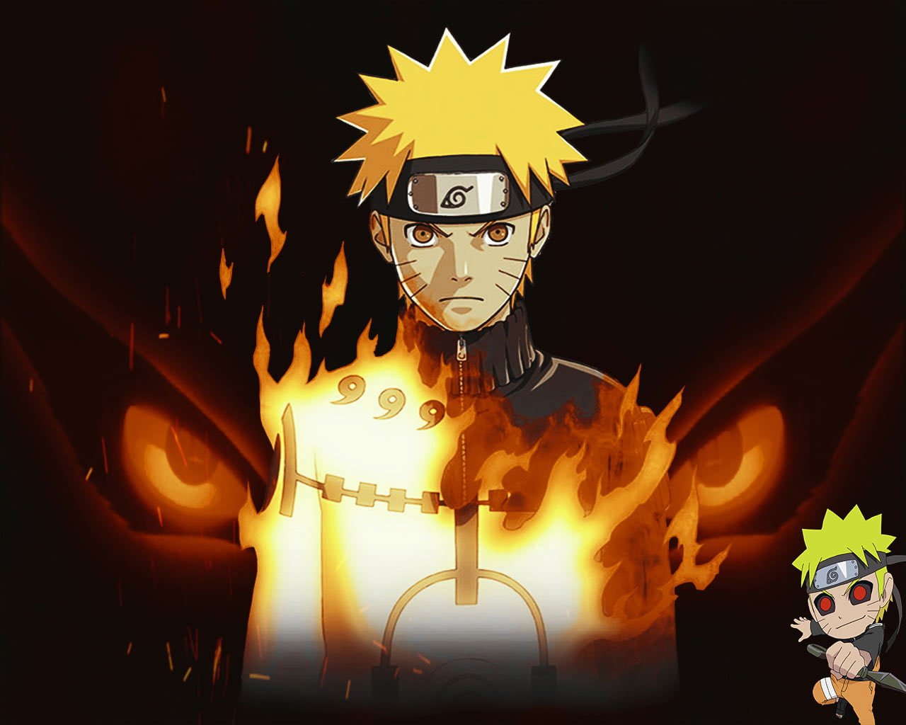 Naruto Uzumaki modalità Kyuubi, 1280x1024 HD, Desktop