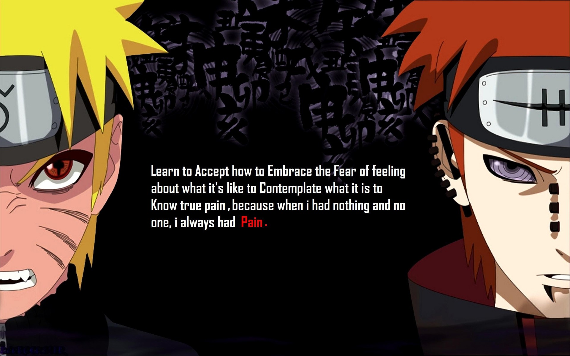 Naruto e Pain, Naruto Shippuden, 1920x1200 WUXGA, PC Desktop