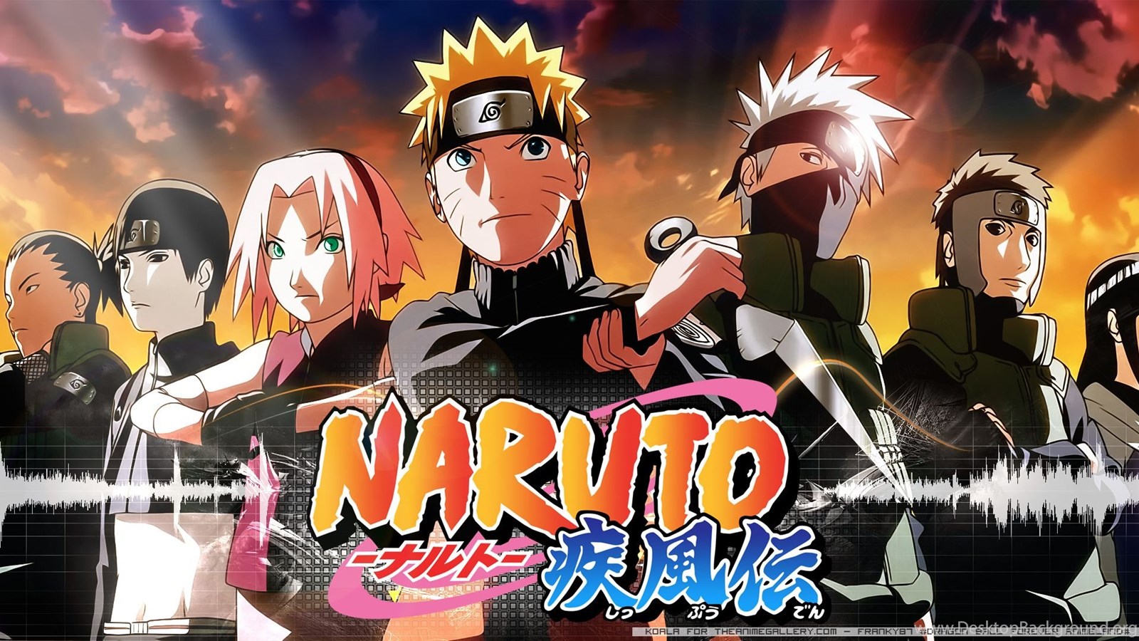 Naruto Shippuden personaggi principali, 1600x900 HD Ready, Laptop
