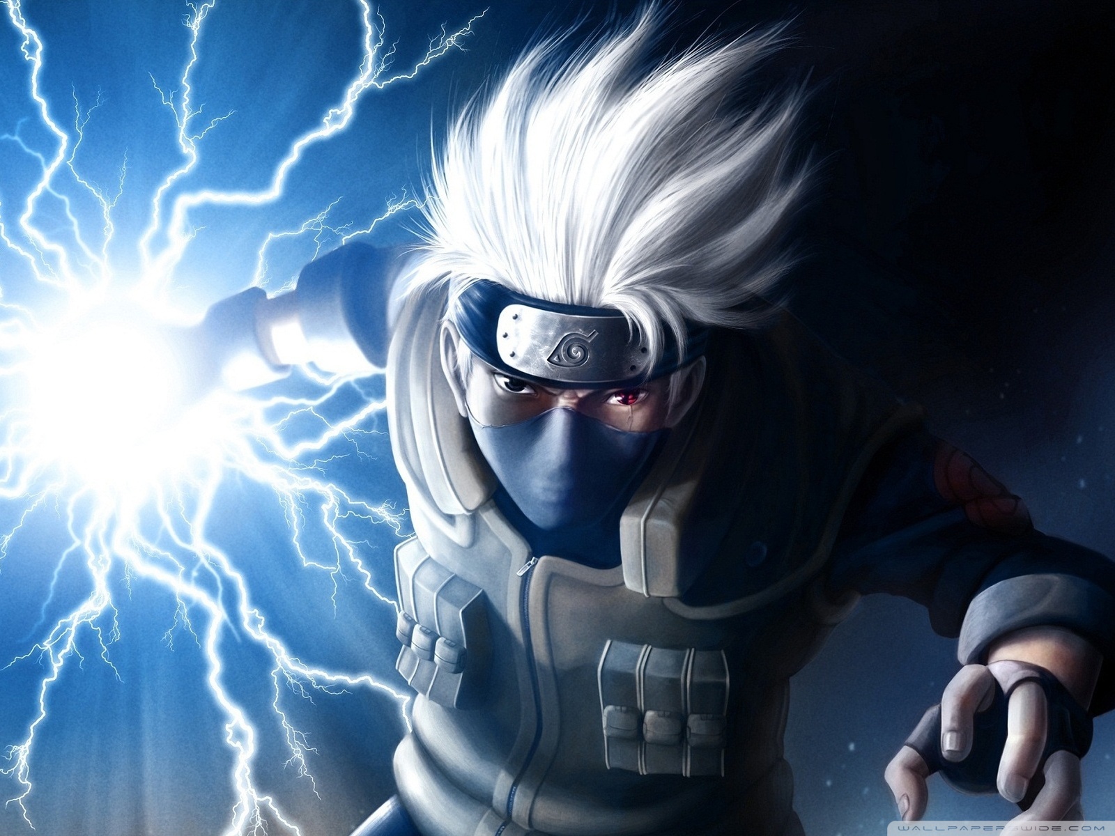 Kakashi Hatake Chidori Naruto, 1600x1200 HD Ready, Notebook Gaming