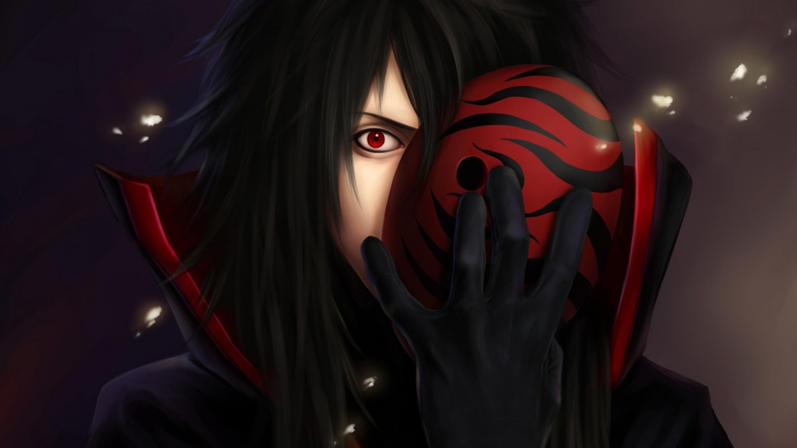 Madara Uchiha maschera Naruto, 1600x900 HD, Laptop