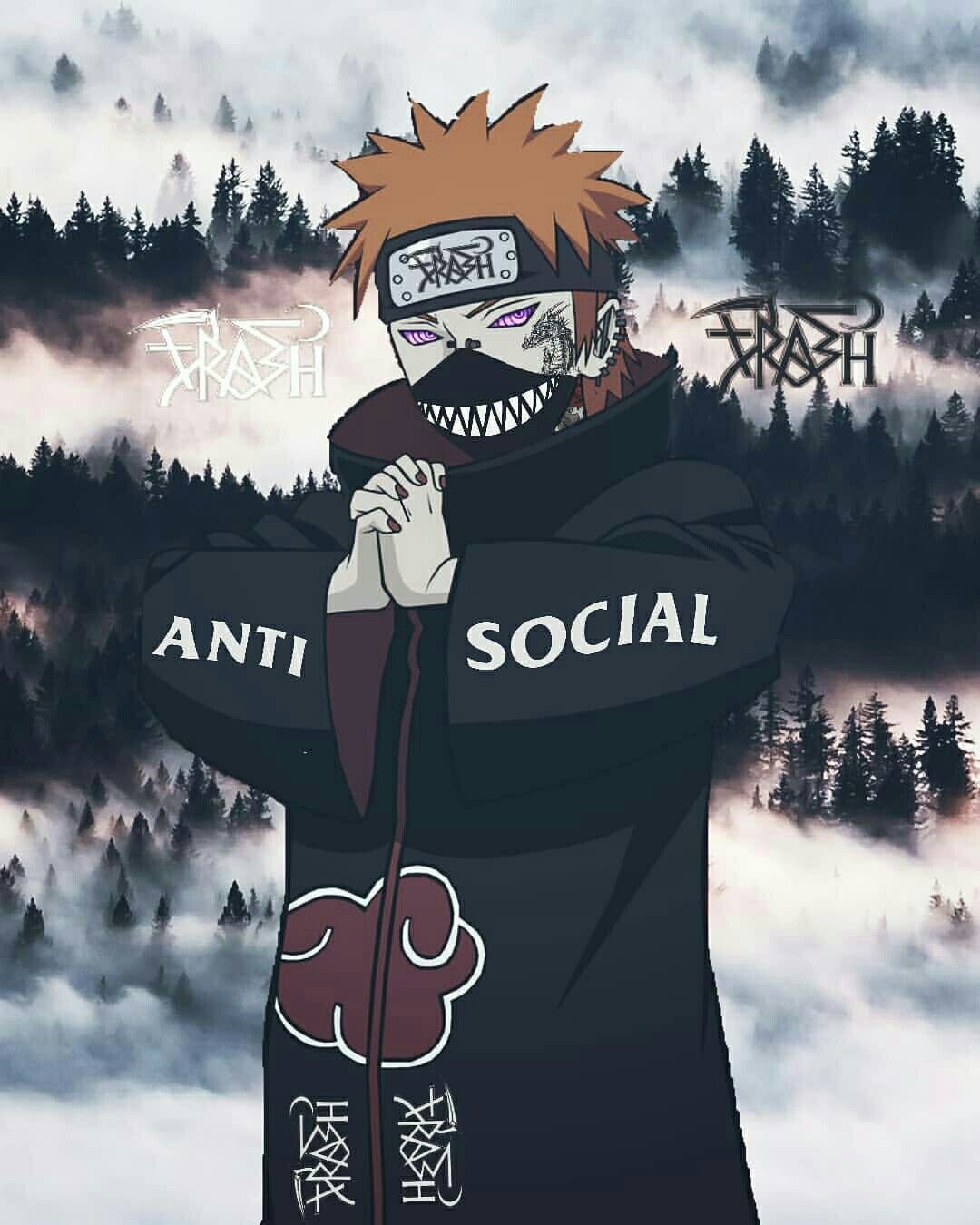Naruto Team 7 streetwear redesign, ninja, 1920x1440 Full HD+, Desktop