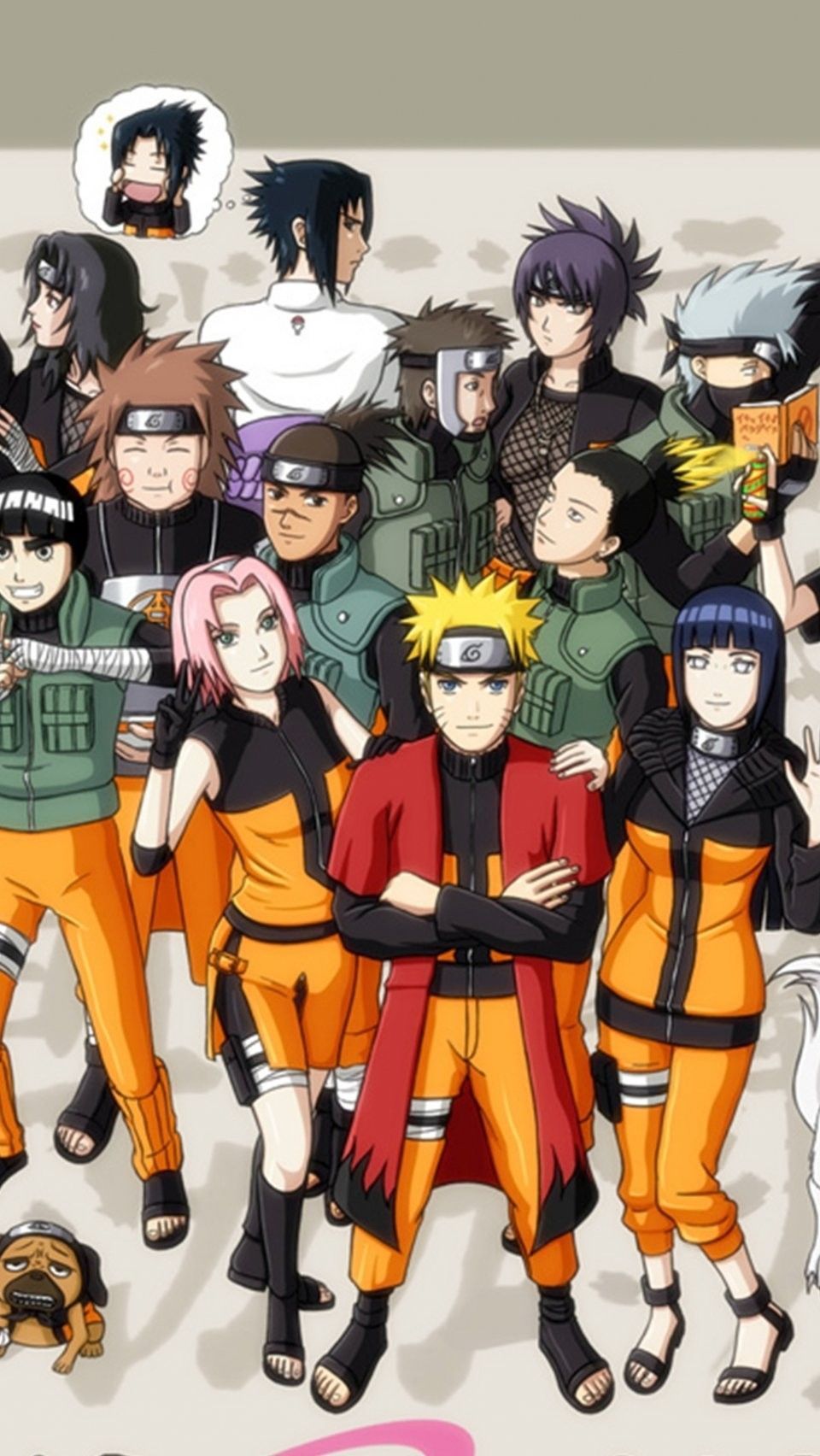Naruto evoluzione personaggio strisce verdi, 1366x768 720p, PC
