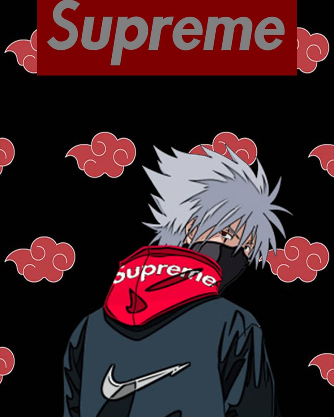 Shikamaru Supreme su nuvola gialla, New York, 1024x1366 Full HD Verticale, iPhone