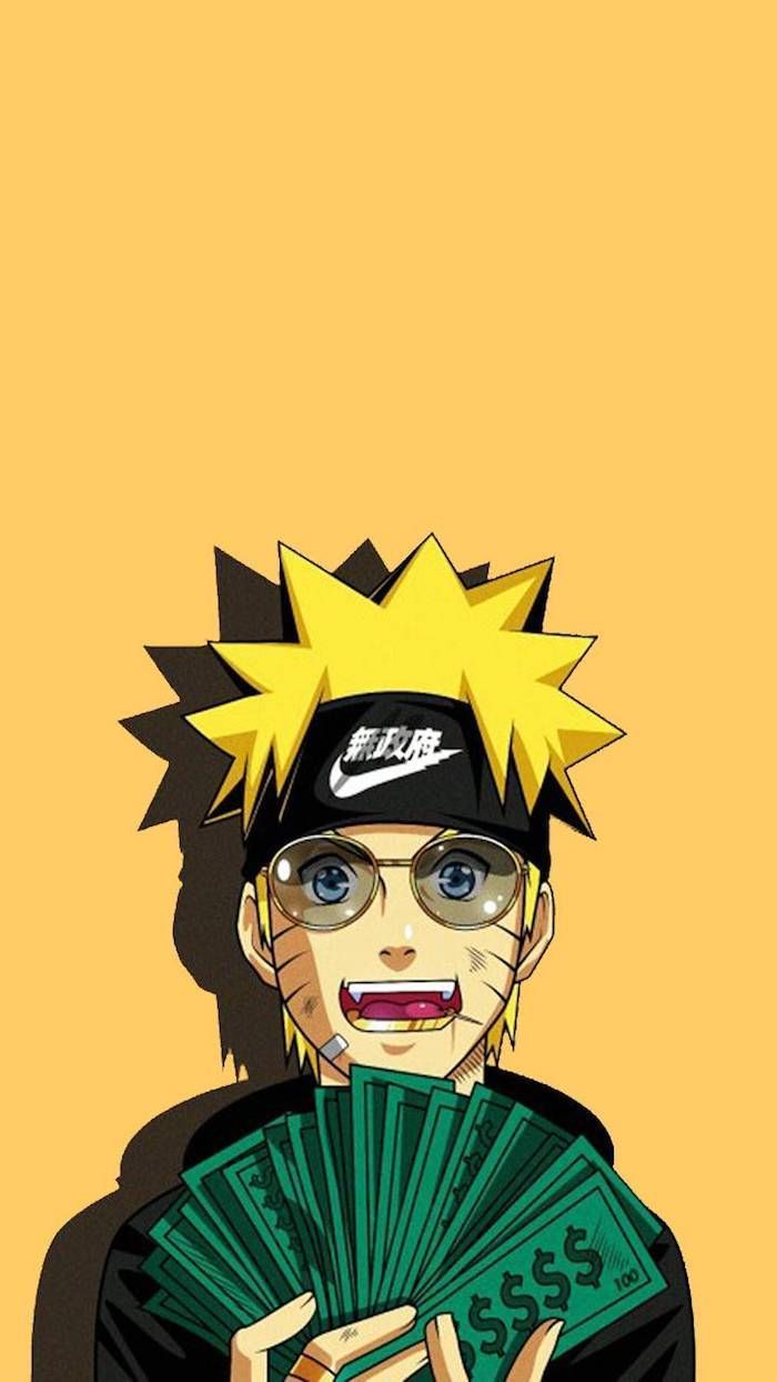 Kakashi con felpa Supreme, Naruto, 1080x1920 Verticale, Mobile