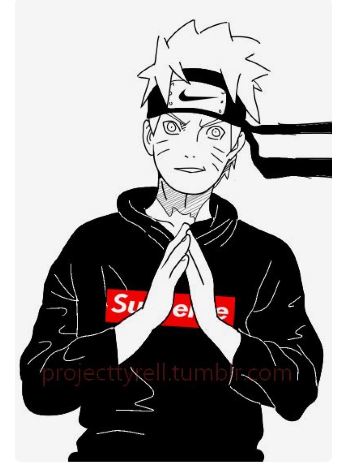 Kakashi con bandana Supreme Bape, New York, 970x1600 Full HD Verticale, iPhone