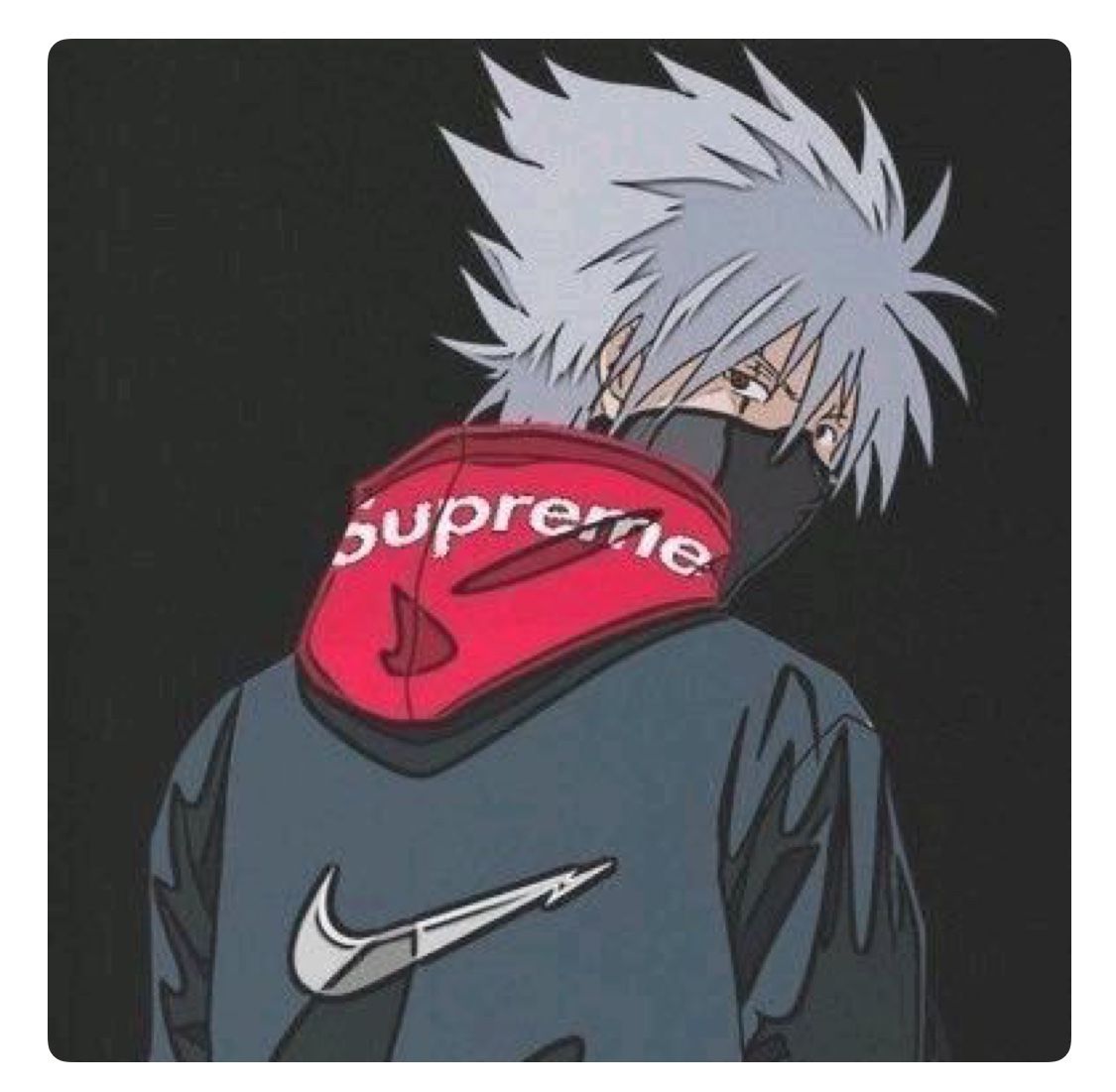 Kakashi con marsupio Supreme, ninja copiatore, 1125x1101 HD, Laptop