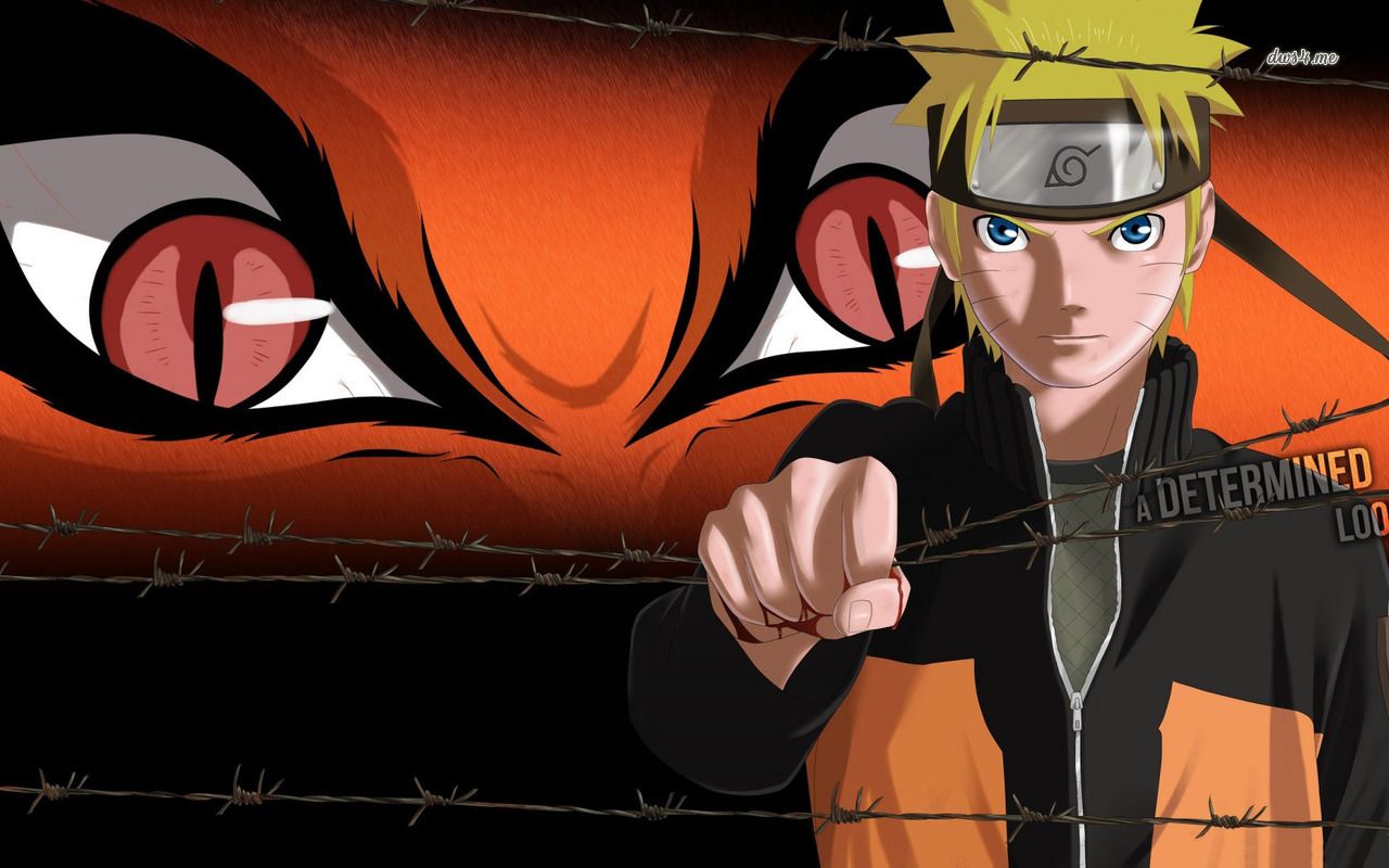 Naruto Uzumaki con Kurama sfondo, 1280x800 720p, Laptop