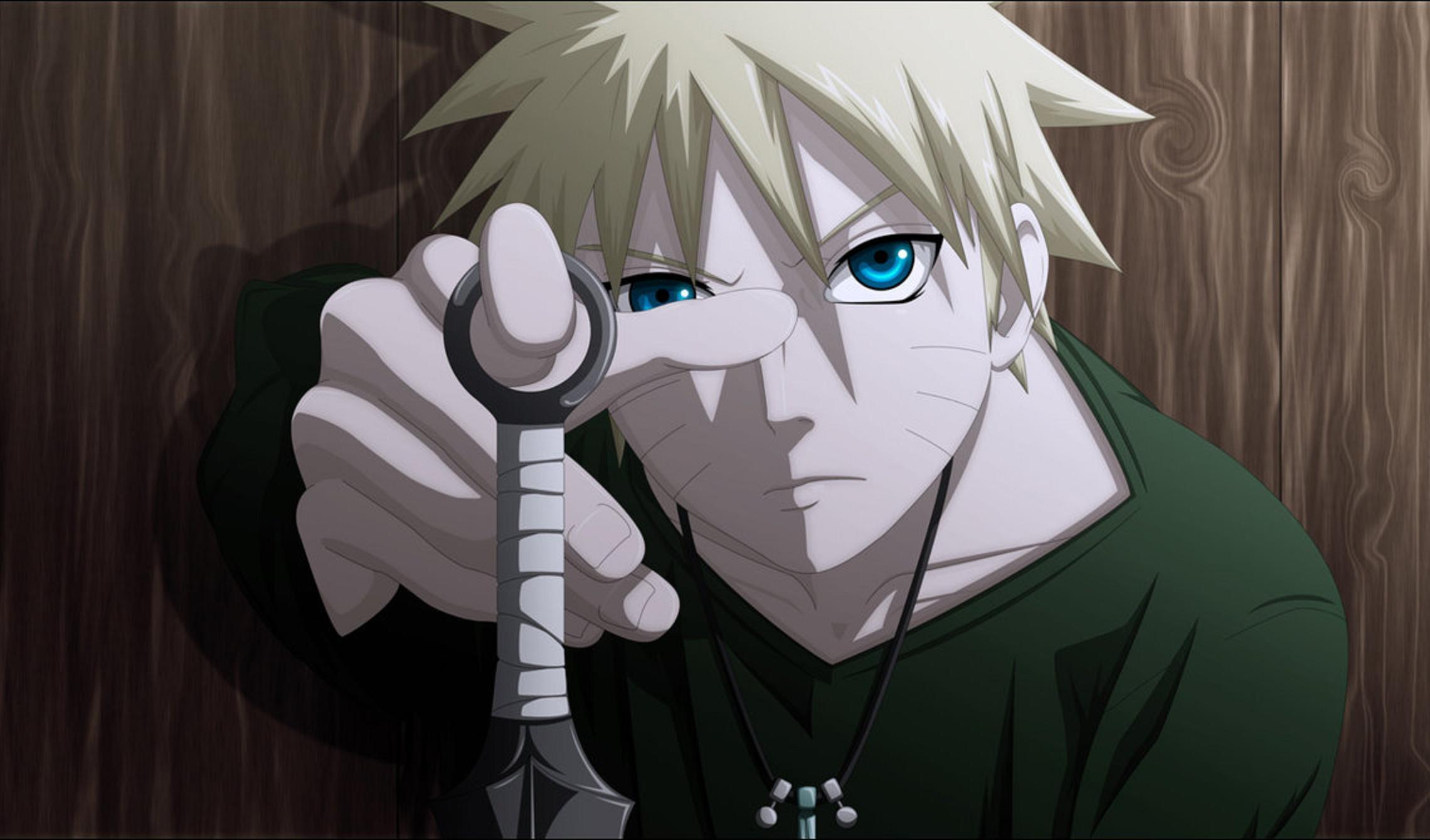 Naruto Uzumaki con collana, 2280x1340 2K, PC