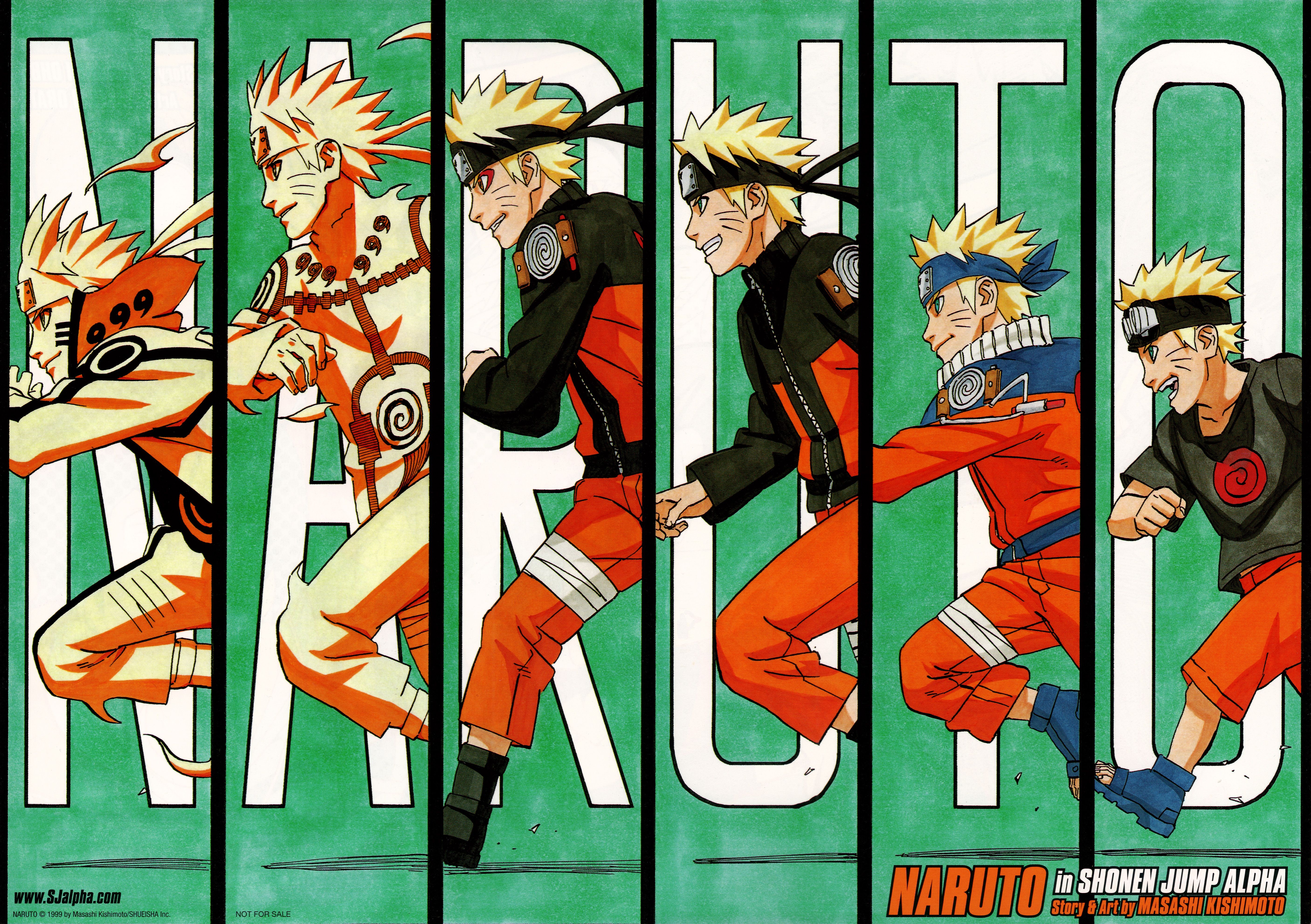 Naruto Uzumaki evoluzione personaggio, 5624x3965 4K, Desktop 4K