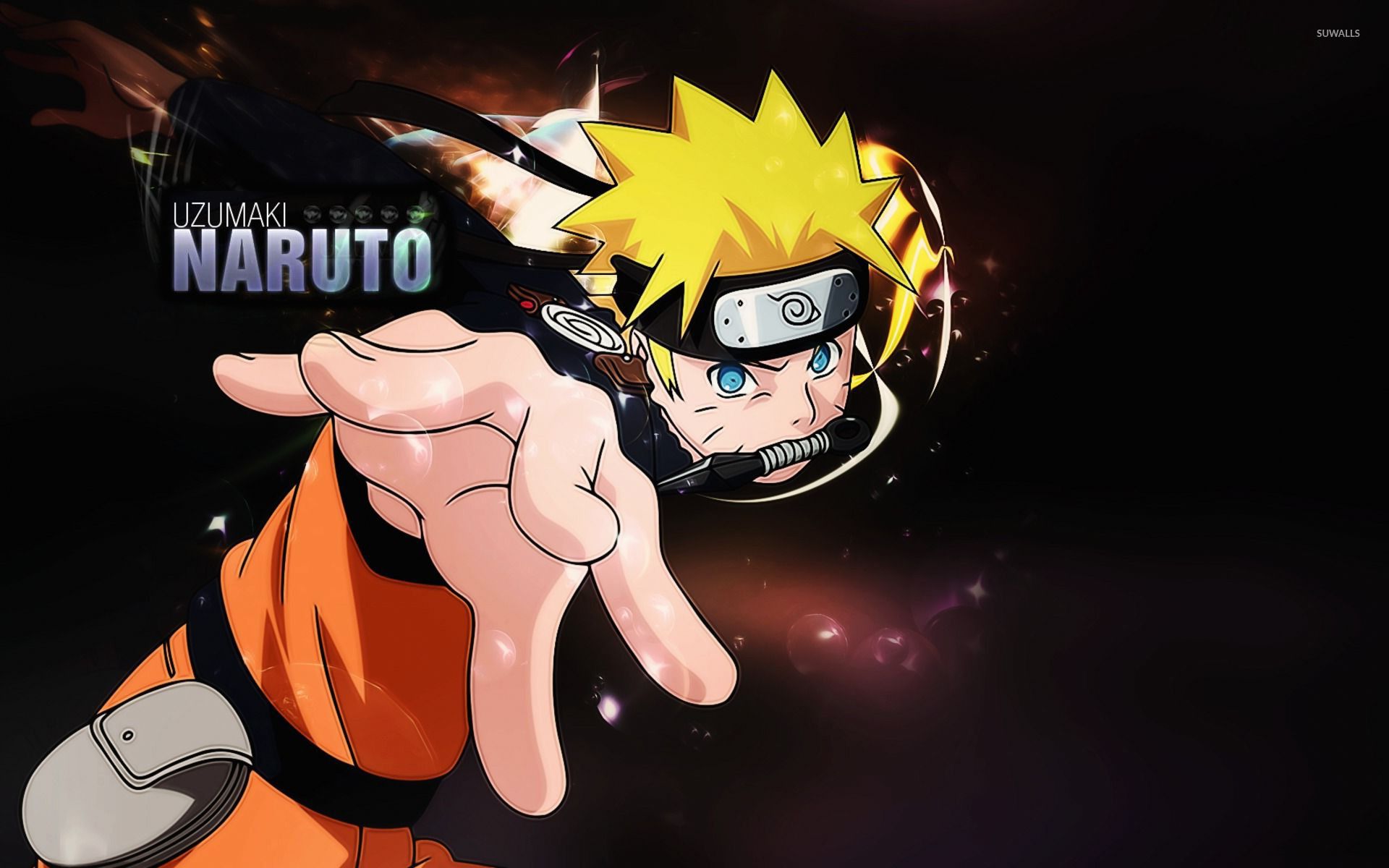 Naruto Uzumaki mano tesa, 1920x1200 WUXGA, iMac