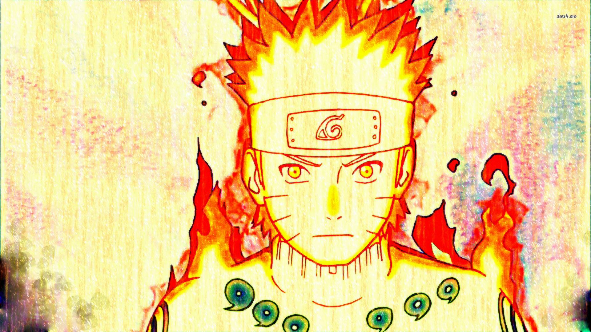 Naruto Uzumaki modalità Kyuubi, 1920x1080 Full HD 1080p, PC