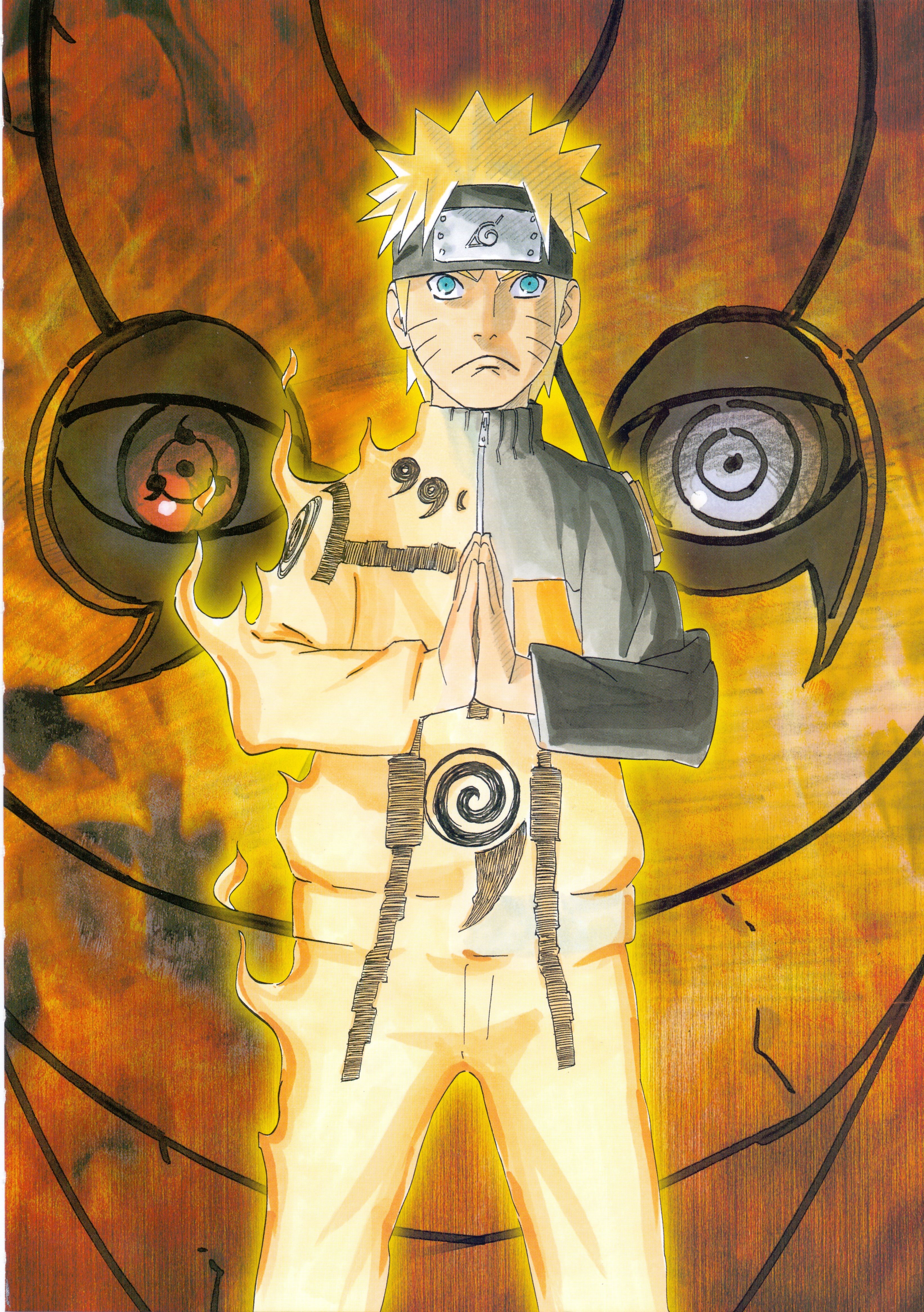 Naruto Uzumaki modalità Kyuubi, 3284x4661 Full HD Verticale, iPhone