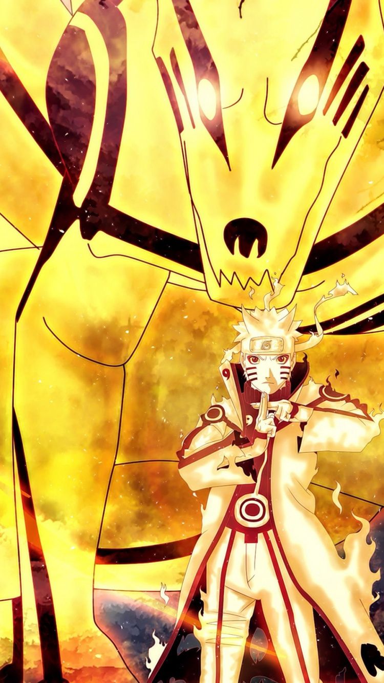 Naruto Uzumaki modalità Kyuubi, 750x1334 Verticale, iPhone