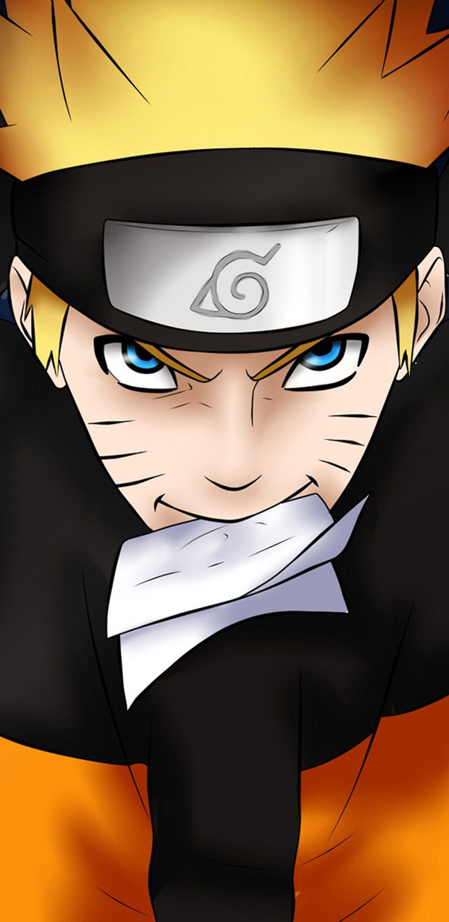 Naruto Uzumaki primo piano, 1440x2960 Verticale, OnePlus