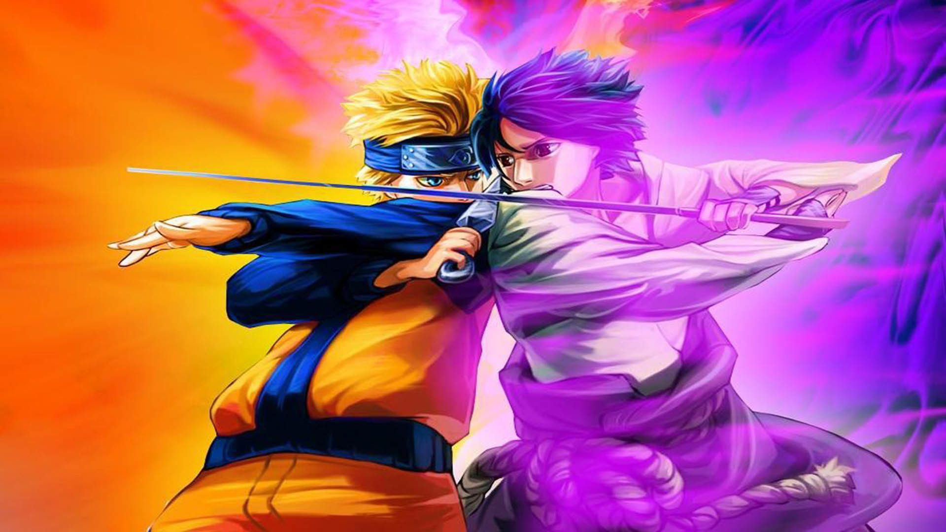 Naruto e Sasuke combattimento, 1920x1080 1080p, Desktop