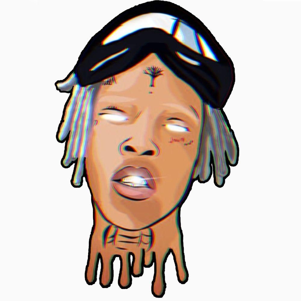 XXXTentacion testa cartone, 1000x1000 HD, Desktop
