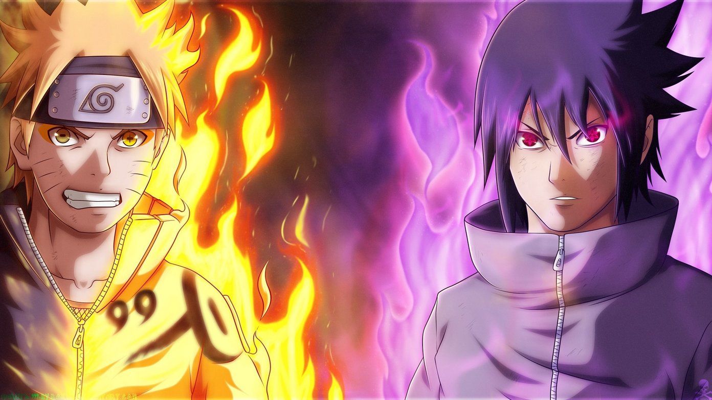 Naruto, Sakura e Sasuke insieme, 2560x1440 QHD, PC