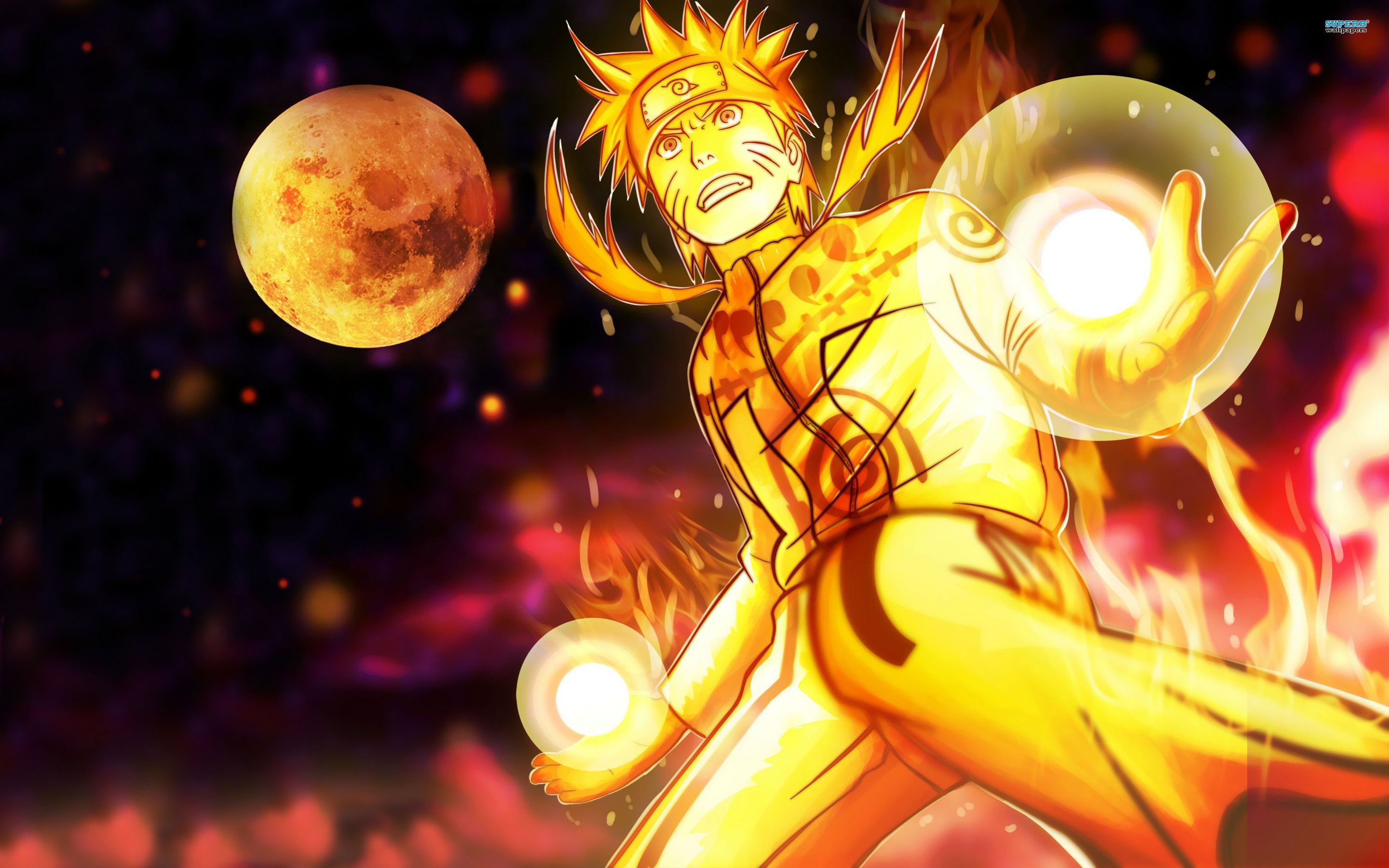Naruto modalità Sage dorata, Modalità Eremitica, 2880x1800 2K, Desktop