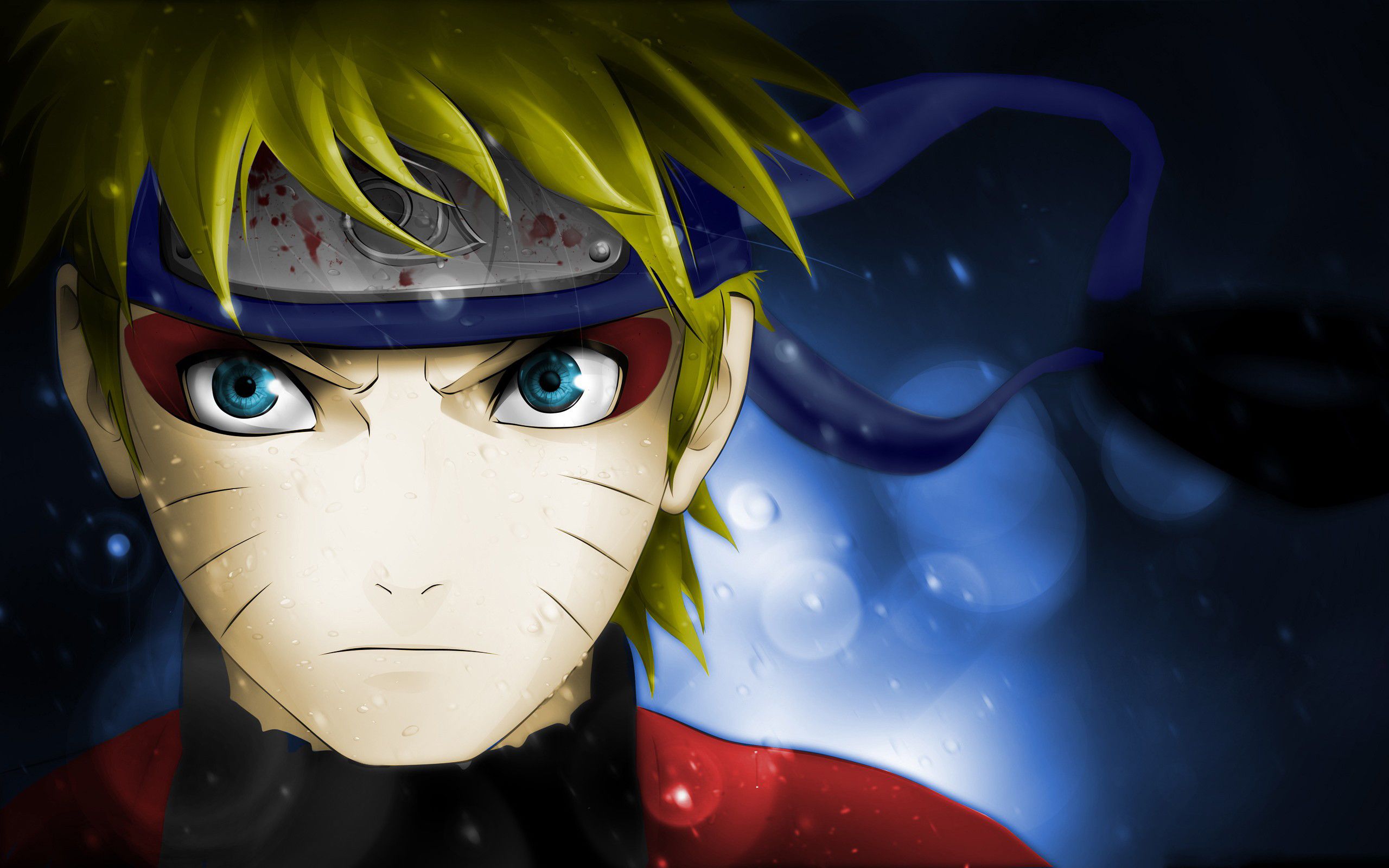Naruto Uzumaki primo piano, sfondi 2560x1600 2K+, Desktop