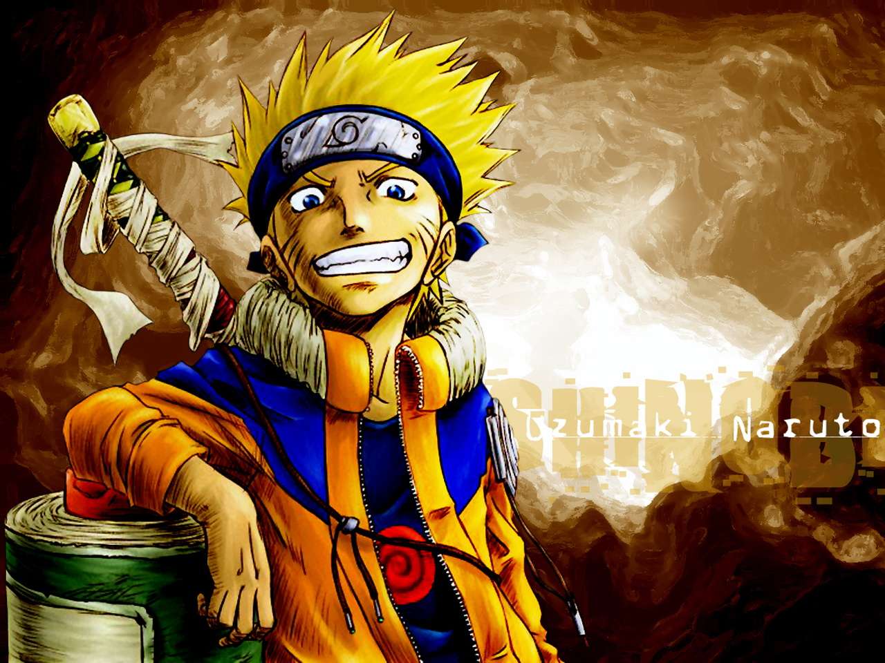 Naruto Uzumaki sorridente, sfondi 1280x960 720p, Laptop