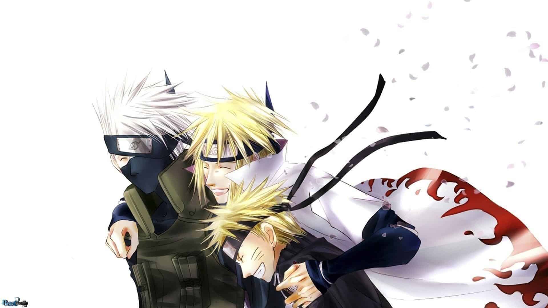 Kakashi e Minato Naruto, sfondi 1920x1080 Full HD 1080p, Desktop