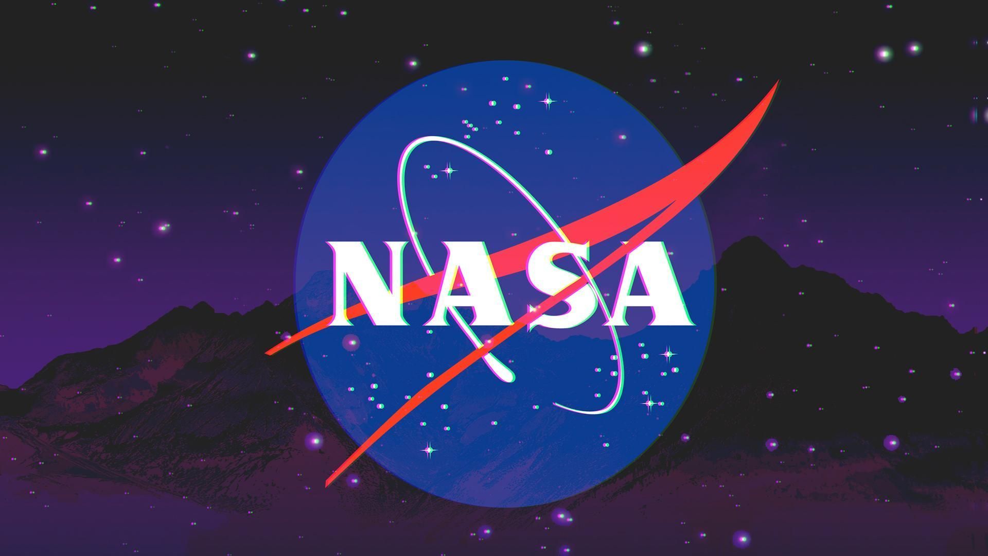 Logo NASA su gradiente pastello, 720x1257 Verticale, Mobile