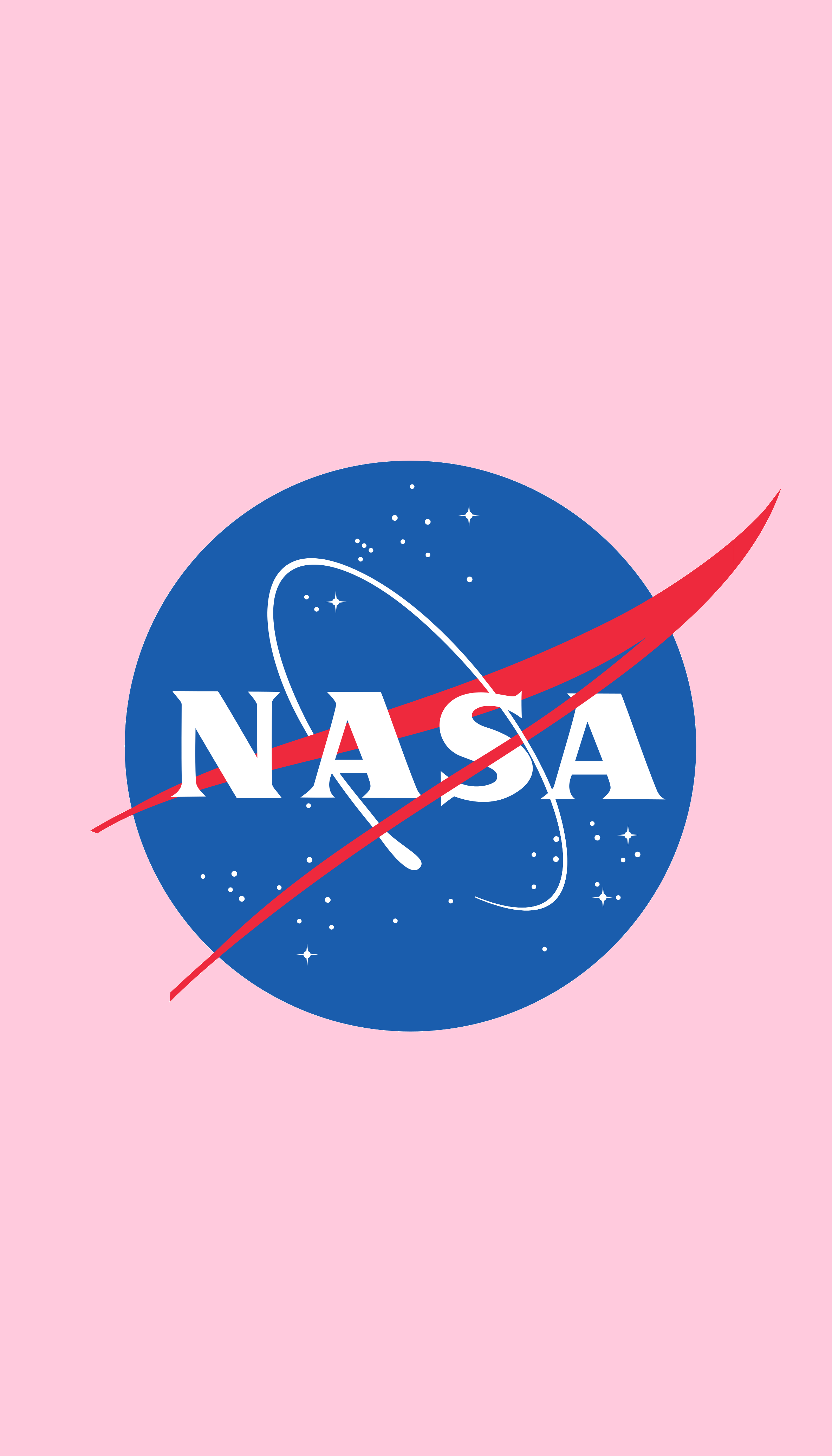 Astronauta luna logo NASA, 720x1280 Verticale, Telefono