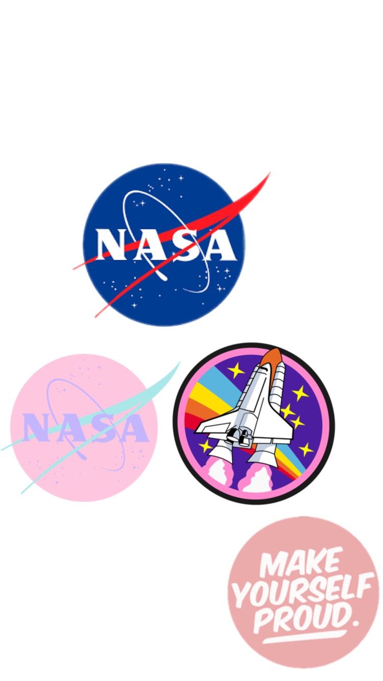 Logo NASA sfondo grigio, 719x1280 Full HD Verticale, iPhone