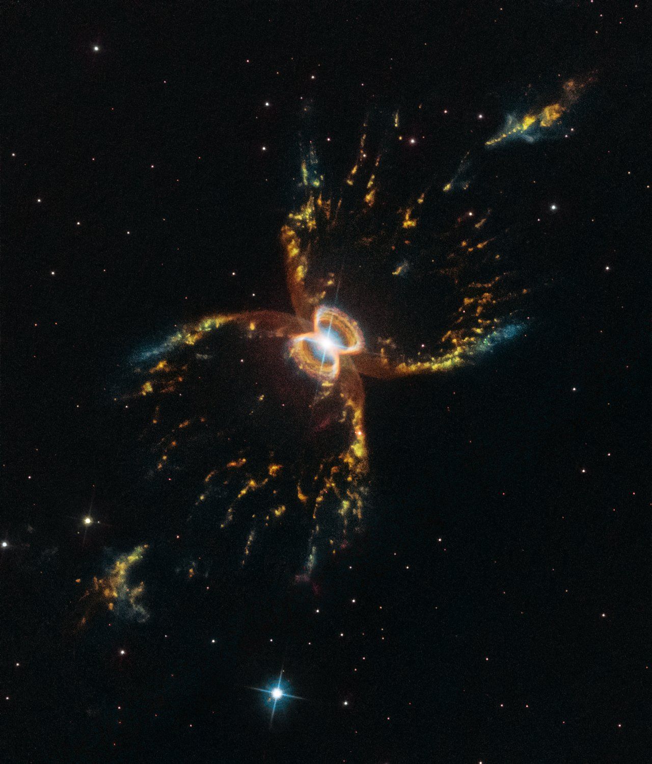 Pianeta Saturno spazio blu, 1080x1920 Verticale, Telefono