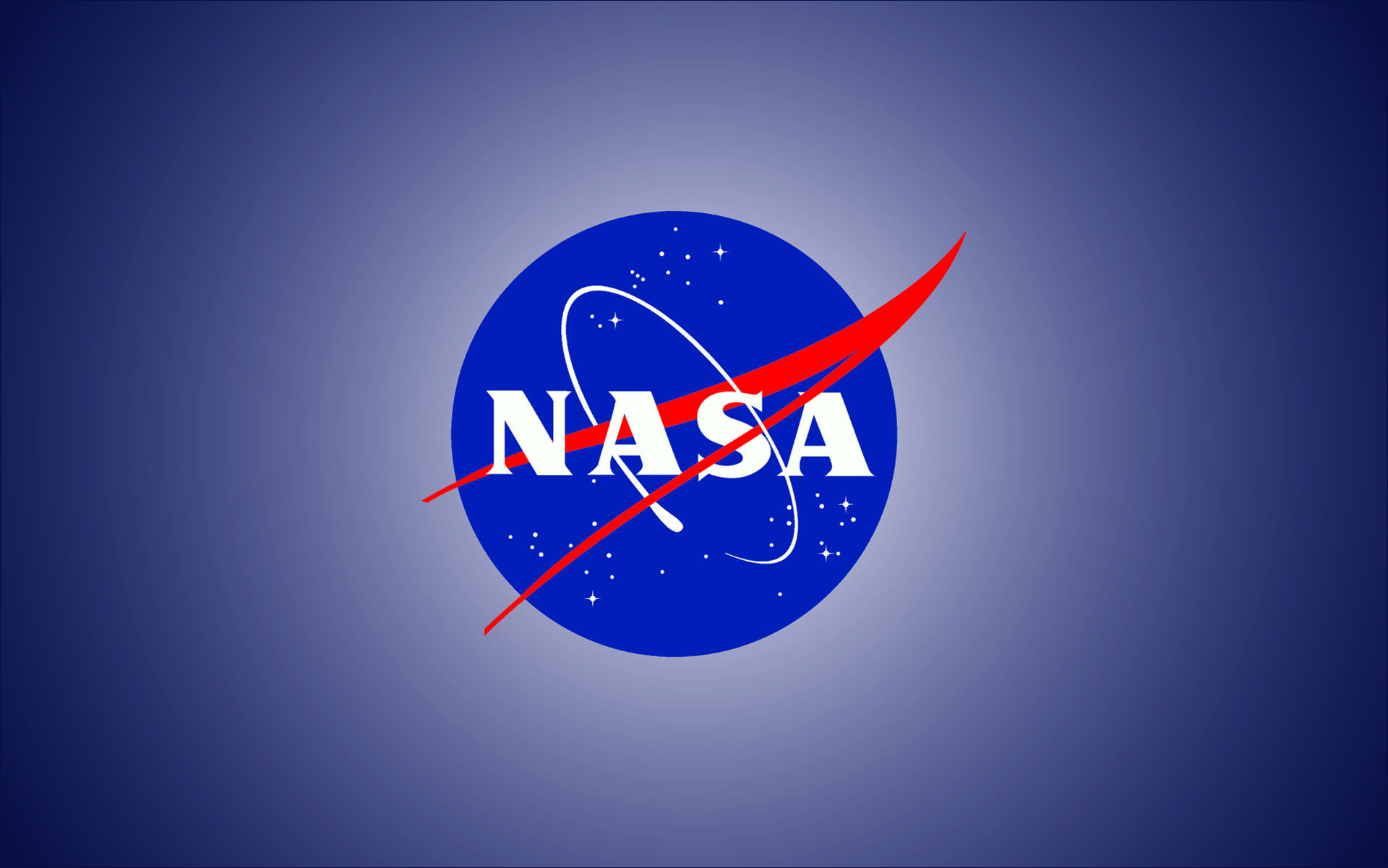Logo NASA rotondo blu, 1000x847 HD, PC