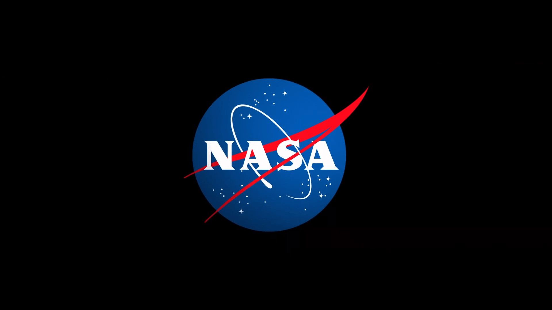 Logo NASA sfondo nero, 1920x1080 1080p, Desktop
