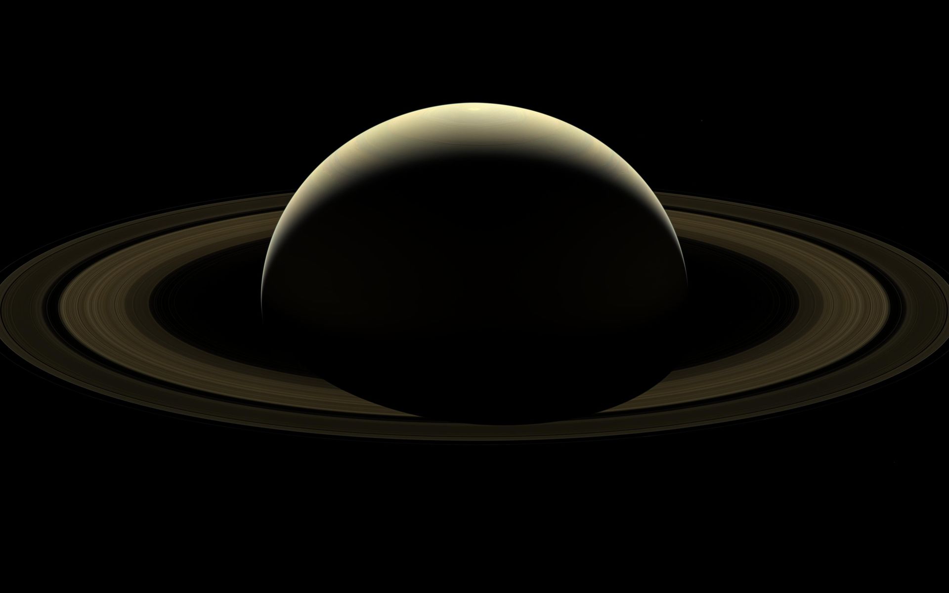 Saturno con i suoi anelli, 1920x1200 WUXGA, Desktop