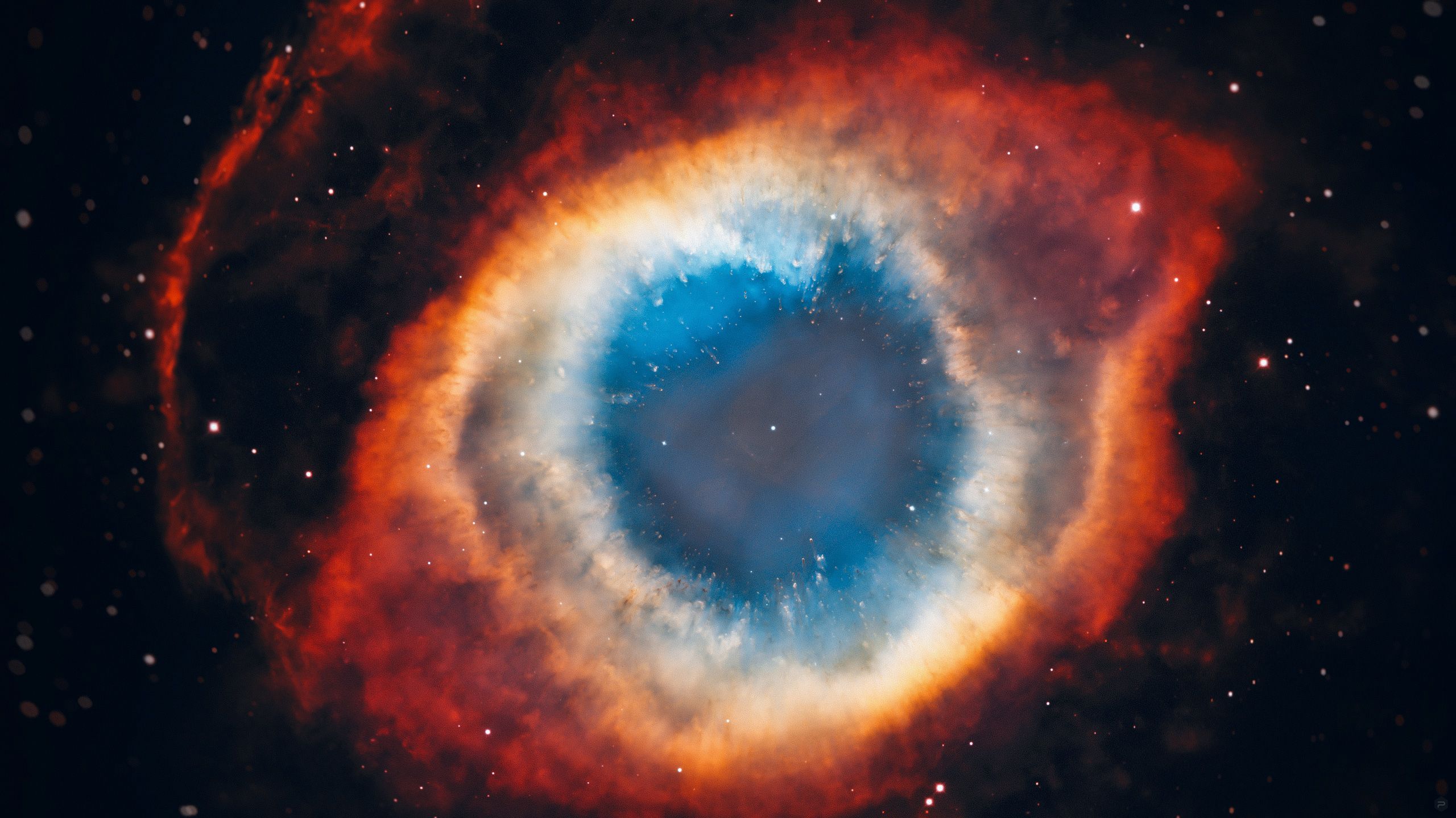 Nebulosa a occhio spaziale, 2560x1440 2K, Monitor Gaming
