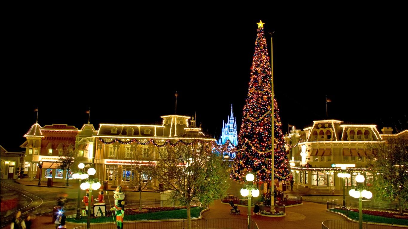 Natale a Disney World, 1366x768 720p, Laptop